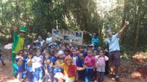 PASSEIO INFANTIL PROMOVE EDUCAÇÃO AMBIENTAL NA RPPN DA FAZENDA TAQUARITINGA EM SANTA ISABEL DO IVAÍ