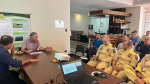 Prefeitos do COMAFEN recebem comandante do Corpo de Bombeiros do Paraná